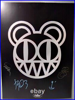 Radiohead Kid A Poster in Float Frame Signed by Band