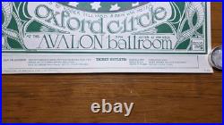 Rare 1966 Grateful Dead Concert Poster Fd-33-3 Avalon Excellent Cond