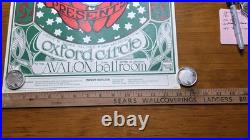 Rare 1966 Grateful Dead Concert Poster Fd-33-3 Avalon Excellent Cond