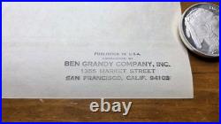 Rare 1966 Grateful Dead Concert Poster Fd-33-3 Avalon Excellent Cond