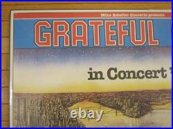 Rare 1981 Vintage GRATEFUL DEAD Original Promo Concert Poster Germany