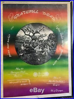 Rare Collectable 1969 Grateful Dead Concert Series Poster
