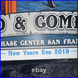 Rare Dead & Company Poster NEW YEAR'S EVE 2019 San Francisco Chase Grateful Dead