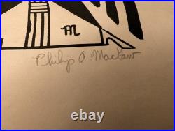 Rare Fan Created Poster Grateful Dead 1983 Alfond Arena Orono Univ Maine