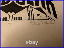 Rare Fan Created Poster Grateful Dead 1983 Alfond Arena Orono Univ Maine Rare Fan Created Poster Grateful Dead 1983 Alfond Arena Orono Univ Maine