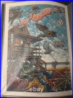 Rare Grateful Dead Co Poster Suburban Avenger 2021 Chula Vista LUKE MARTIN
