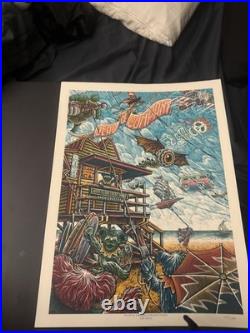 Rare Grateful Dead Co Poster Suburban Avenger 2021 Chula Vista LUKE MARTIN