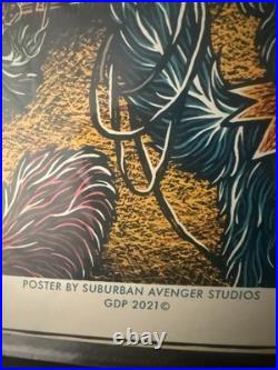 Rare Grateful Dead Co Poster Suburban Avenger 2021 Chula Vista LUKE MARTIN Rare Grateful Dead Co Poster Suburban Avenger 2021 Chula Vista LUKE MARTIN