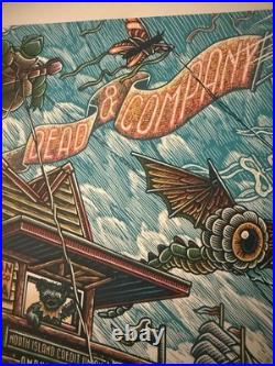 Rare Grateful Dead Co Poster Suburban Avenger 2021 Chula Vista LUKE MARTIN