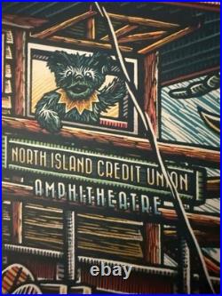 Rare Grateful Dead Co Poster Suburban Avenger 2021 Chula Vista LUKE MARTIN
