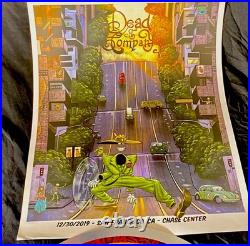 Rare Grateful Dead & Company Poster San Francisco Chase Center 12/30/19 Bob Weir