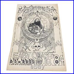 Rare Grateful Dead East Coast Tour 84 11x17 Art Poster Toki Art Jerry Garcia