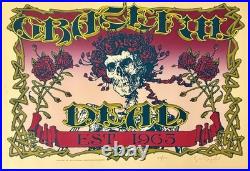Rare Grateful Dead Est. 1965 Print Signed Scott McDougall #104/250