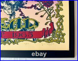 Rare Grateful Dead Est. 1965 Print Signed Scott McDougall #104/250