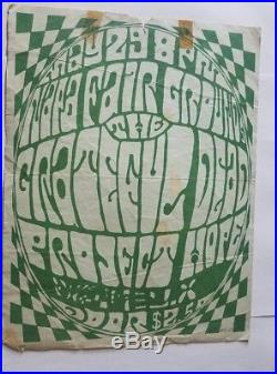 Rare Grateful Dead Handbill 1967 Napa ULTRA RARE