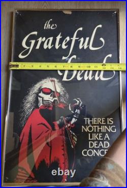 Rare Original 1980 Grateful Dead Mississippi River Festival Concert Poster