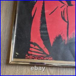 Rare Original 1980 Grateful Dead Mississippi River Festival Concert Poster