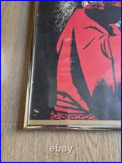 Rare Original 1980 Grateful Dead Mississippi River Festival Concert Poster