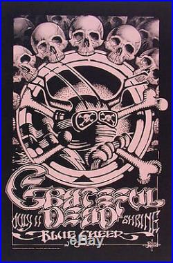 Rare Pink Rick Griffin Grateful Dead Shrine Poster