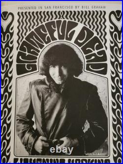 Rare Poster Grateful Dead/lighting Hopkins Loading Zone