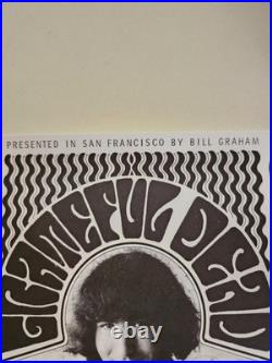 Rare Poster Grateful Dead/lighting Hopkins Loading Zone