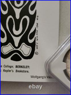 Rare Poster Grateful Dead/lighting Hopkins Loading Zone