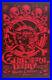 Rare Rick Griffin Grateful Dead Blue Cheer Shrine Los Angeles Poster Dark Red