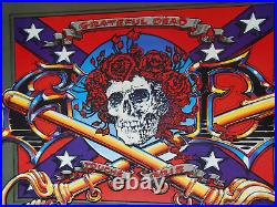 Rarest Grateful Dead Touché Gris 1988 Rick Griffin Near MINT+ AOR BG FD Poster