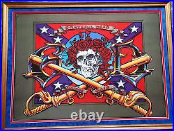 Rarest Grateful Dead Touché Gris 1988 Rick Griffin Near MINT+ AOR BG FD Poster