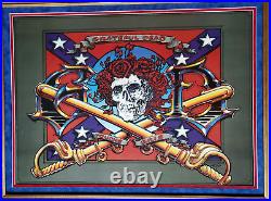 Rarest Grateful Dead Touché Gris 1988 Rick Griffin Near MINT+ AOR BG FD Poster