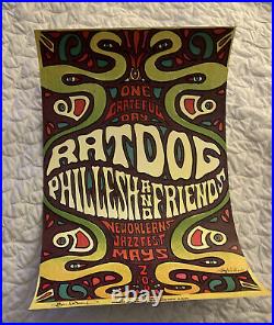 Ratdog With Phil Lesh 2002 Jazzfest Signed by Artist Jay Michaels Mint