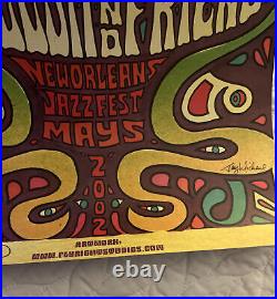 Ratdog With Phil Lesh 2002 Jazzfest Signed by Artist Jay Michaels Mint