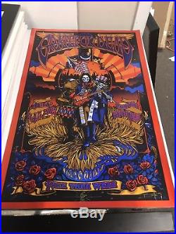 Richard Biffle Grateful Dead Fare Thee Well Concert Poster ARTIST PROOF
