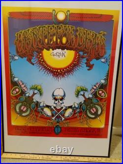Rick Griffin Grateful Dead Aoxomoxoa ART ROCK Ed. Print #'ed Signed Avalon MINT