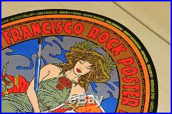 Rock Poster Celebration SF Screen Print Poster from 1999 Chuck Sperry Firehouse