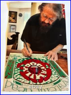 Rock & roll poster. Grateful Dead. Artist Stanley Mouse with signature. Mint cond