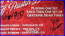 SIGNED POSTER Grateful Dead Tribute The Travelin' McCourys Jeff Austin Band 2017