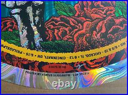 SWIRL FOIL Dead And Company Final 2023 AP Tour Poster SIGNED S/N #/3100 NYC