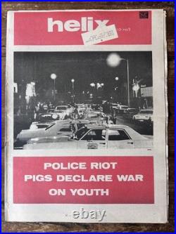 Seattle Helix Counterculture Psychedelic Newspaper Vol IX/3 Grateful Dead Poster