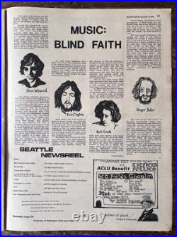 Seattle Helix Counterculture Psychedelic Newspaper Vol IX/3 Grateful Dead Poster