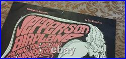 Sept 2 3 4 5 1966 Poster Jefferson Airplane Grateful Dead 2nd Print Fillmore