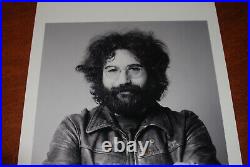 Signed Baron Wolman Jerry Garcia Photograph Photo Art Print Poster Grateful Dead