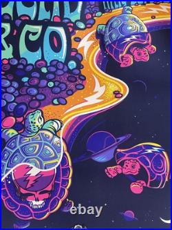 Signed Dead Company VIP Poster Atlanta Terrapin Turtles Space S/N Jeremy Kramer