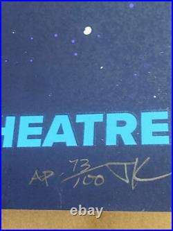 Signed Dead Company VIP Poster Atlanta Terrapin Turtles Space S/N Jeremy Kramer
