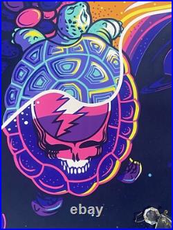 Signed Dead Company VIP Poster Atlanta Terrapin Turtles Space S/N Jeremy Kramer