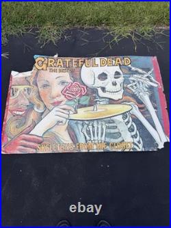 Skeletons From The Closet Best Of Grateful Dead Original 1988 Subway Poster