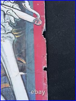 Skeletons From The Closet Best Of Grateful Dead Original 1988 Subway Poster