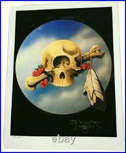 Stanley Mouse Cyclops Giclee 17 x 22 Test Print Signed Grateful Dead poster