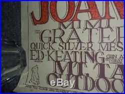 Stanley Mouse Grateful Dead Joan Baez Peace Winnie The Pooh Piglet Poster c1966