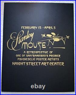 Stanley Mouse Screen Print Handbill Signed Gallery 2020 Not Grateful Dead